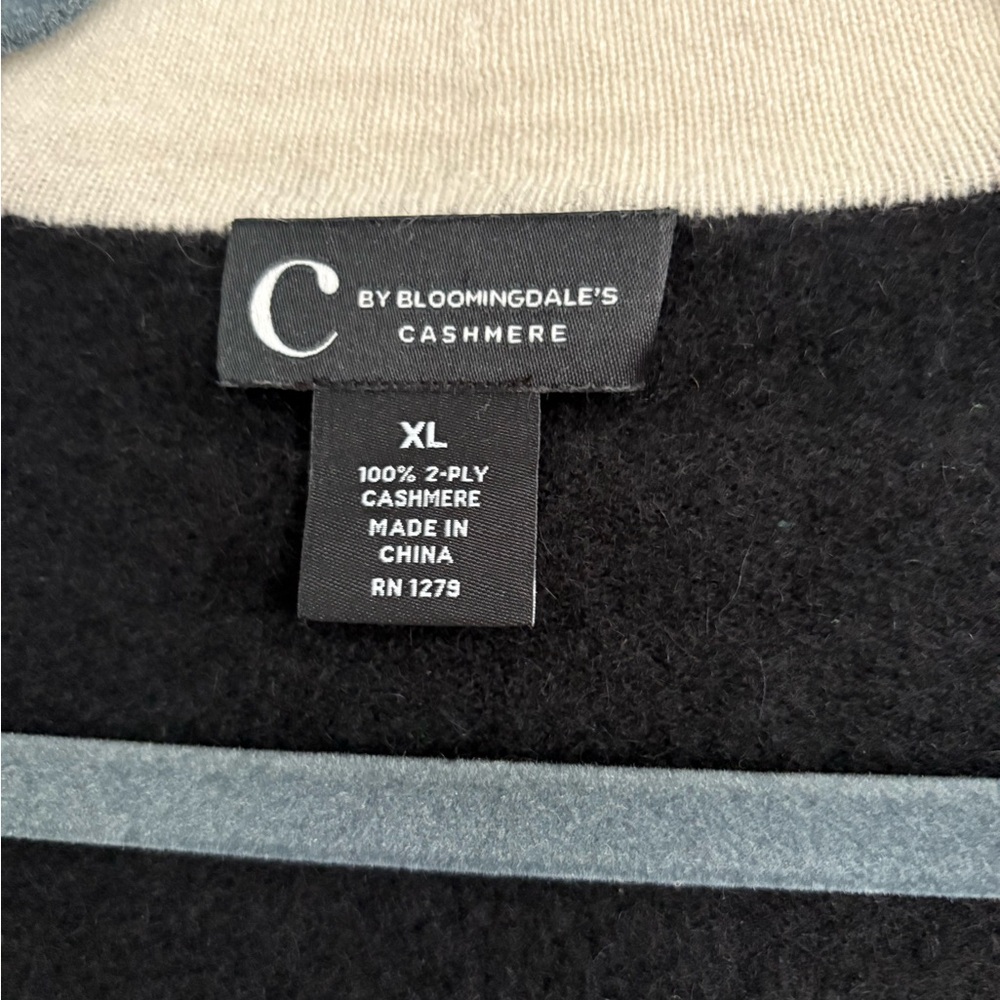 C By Bloomingdale’s 100% Cashmere Cardigan - Picture 2 of 5